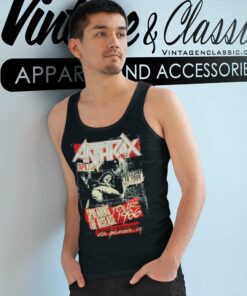 Anthrax Shirt Spreading The Disease Tour Tank Top Racerback