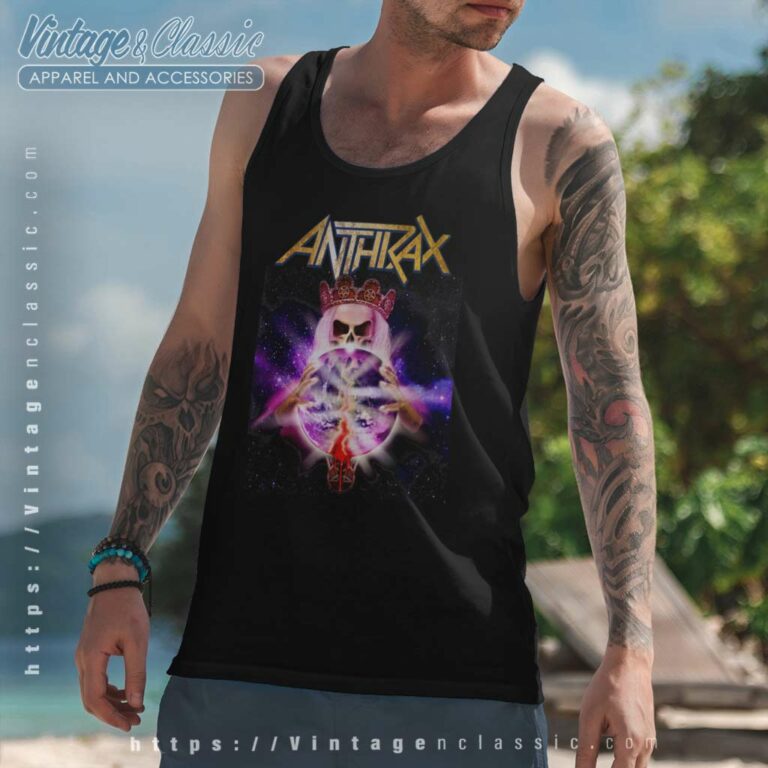 Anthrax Shirt Tear Your World Apart Tank Top Racerback Anthrax Shirt Tear Your World Apart Tank Top Racerback
