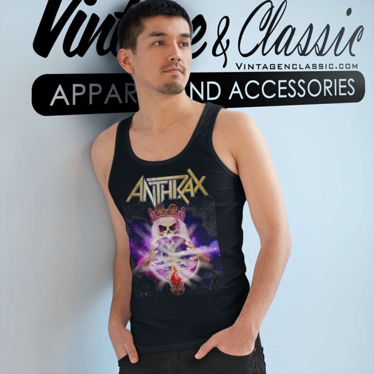 Anthrax Tear Your World Apart Tank Top Racerback Anthrax Tear Your World Apart Tank Top Racerback