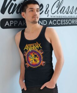 Anthrax The Judges Tank Top Racerback