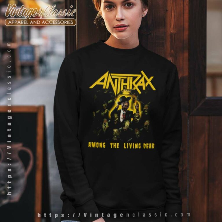 Anthrax The Living Dead Sweatshirt Anthrax The Living Dead Sweatshirt