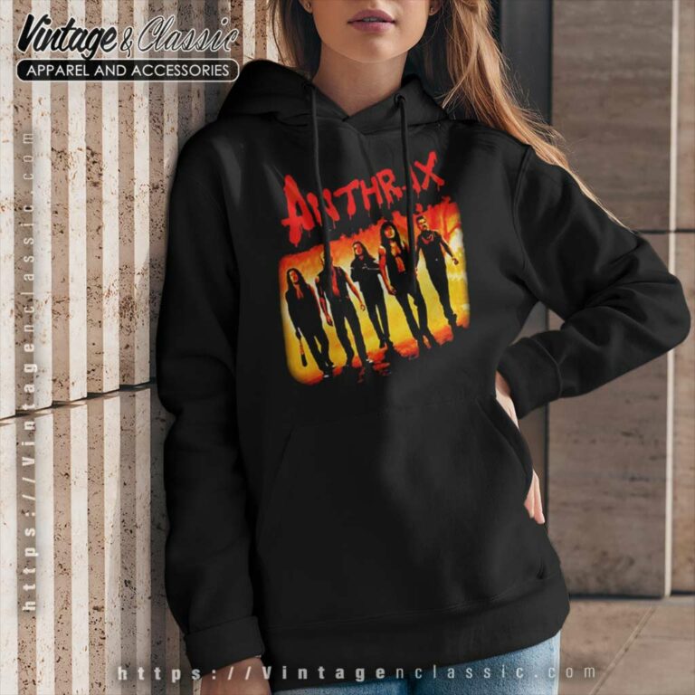 Anthrax The Warriors Hoodie Anthrax The Warriors Hoodie