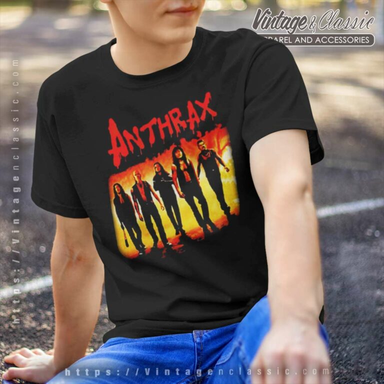 Anthrax The Warriors T Shirt Anthrax The Warriors T Shirt