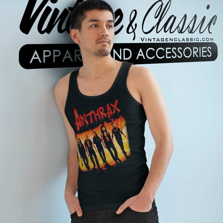 Anthrax The Warriors Tank Top Racerback Anthrax The Warriors Tank Top Racerback