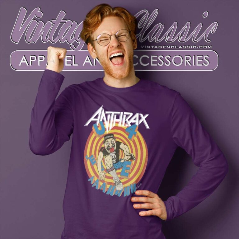 Anthrax U4 Euphoria Long Sleeve Tee Anthrax U4 Euphoria Long Sleeve Tee