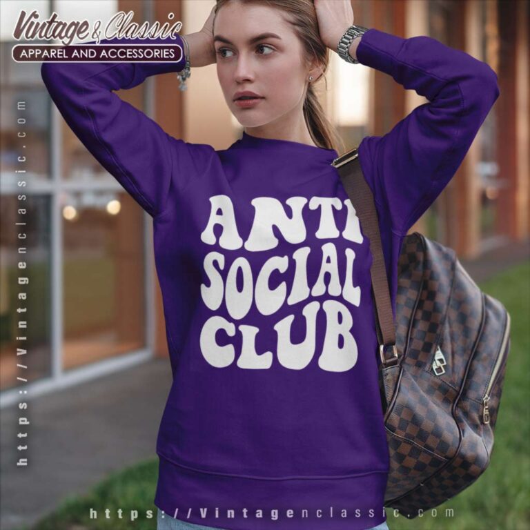Anti Social Club Trendy Sweatshirt Anti Social Club Trendy Sweatshirt