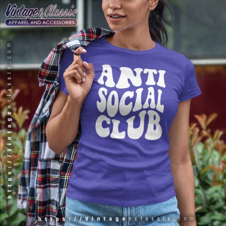 Anti Social Club Trendy Women TShirt Anti Social Club Trendy Women TShirt