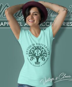 Antioch University V Neck TShirt