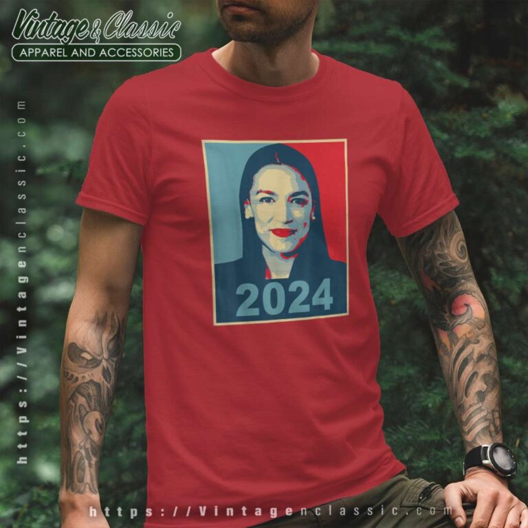 Aoc For President 2024 Aoc See Through T Shirt Aoc For President 2024 Aoc See Through T Shirt
