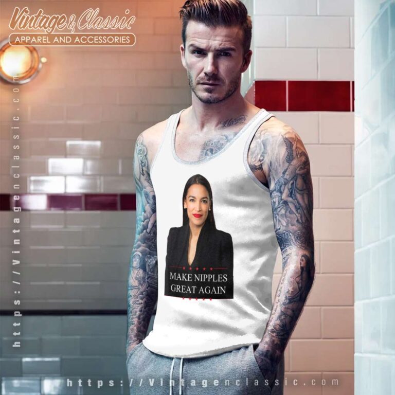 Aoc Make Nipples Great Again Tank Top Racerback Aoc Make Nipples Great Again Tank Top Racerback