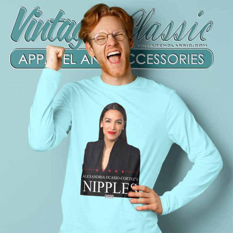 Aoc See Through Alexandria Ocasio Cortez Long Sleeve Tee Aoc See Through Alexandria Ocasio Cortez Long Sleeve Tee
