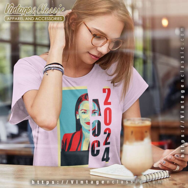 Aoc See Through For President 2024 Women TShirt Aoc See Through For President 2024 Women TShirt