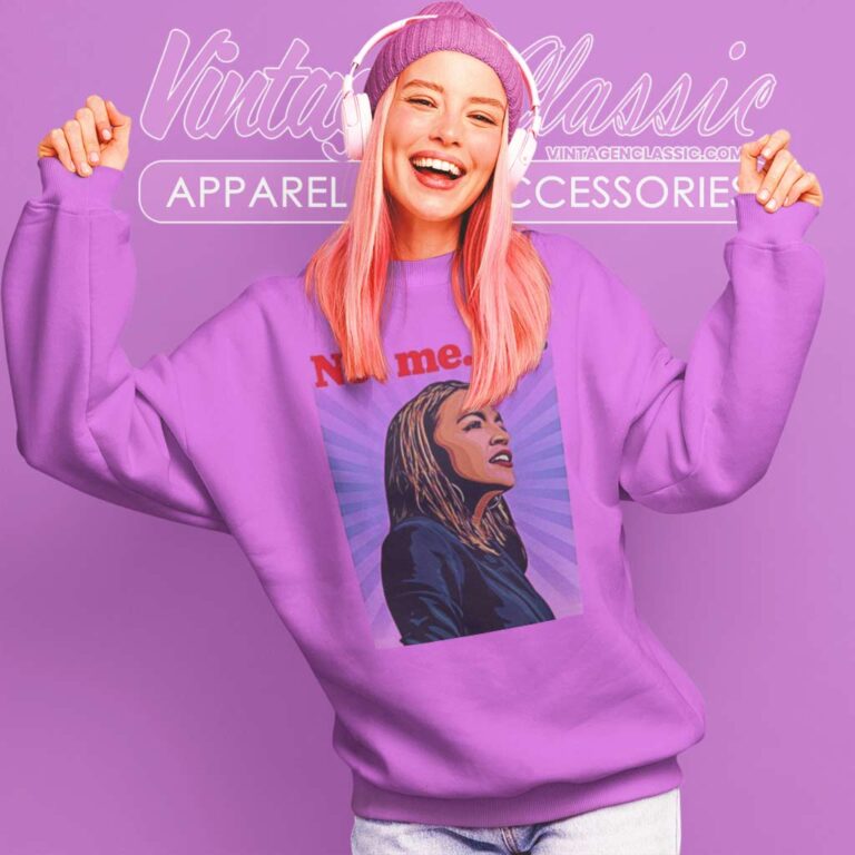 Aoc See Through Not Me Us Art Sweatshirt Aoc See Through Not Me Us Art Sweatshirt