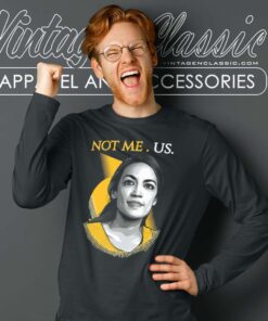 Aoc See Through Not Me Us Long Sleeve Tee