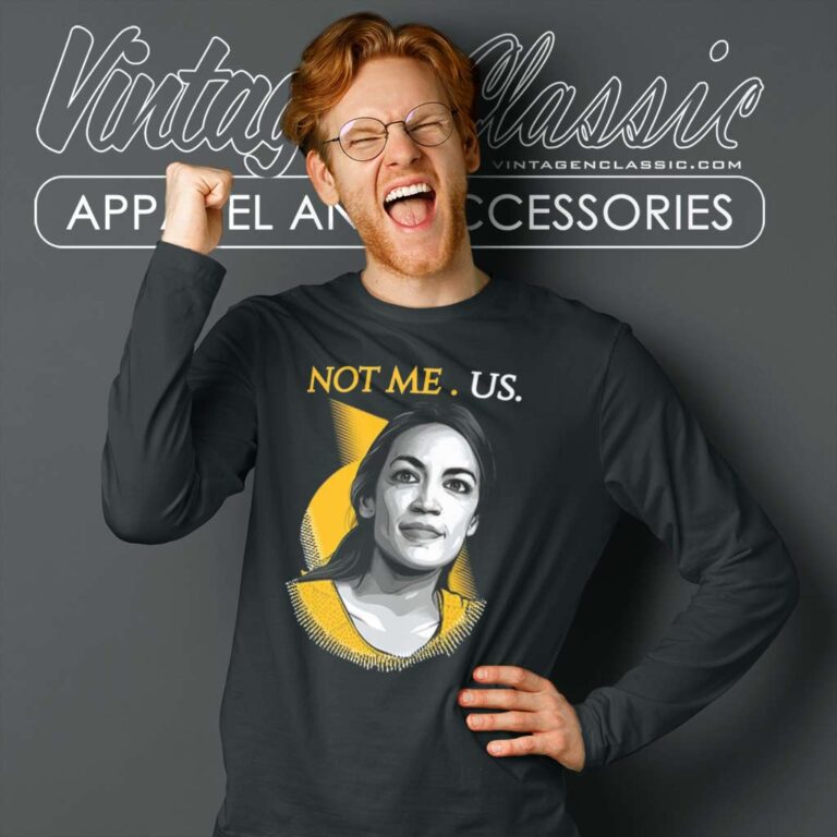Aoc See Through Not Me Us Long Sleeve Tee Aoc See Through Not Me Us Long Sleeve Tee