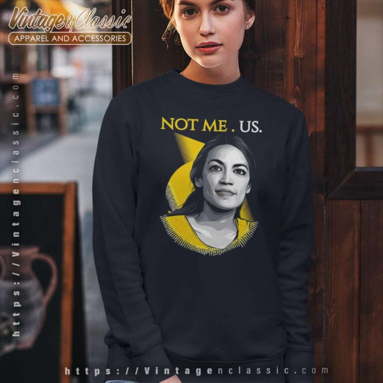 Aoc See Through Not Me Us Sweatshirt Aoc See Through Not Me Us Sweatshirt
