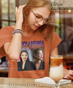 Aoc See Through Ocasio Cortez 90s Women TShirt