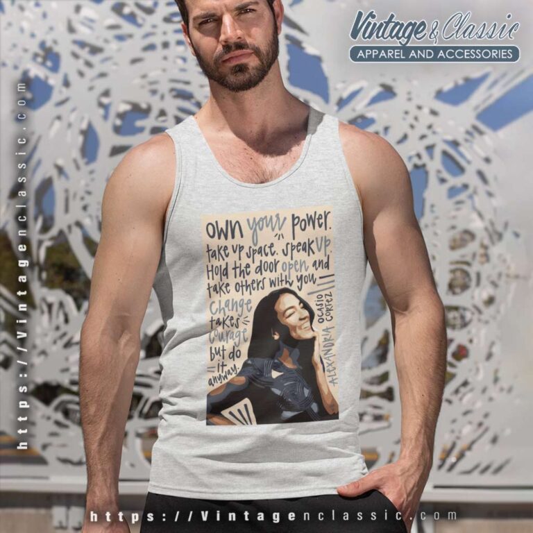 Aoc See Through Own Your Power Tank Top Racerback Aoc See Through Own Your Power Tank Top Racerback