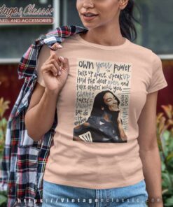 AOC See Through Own Your Power Shirt 4 Aoc See Through Own Your Power Women TShirt