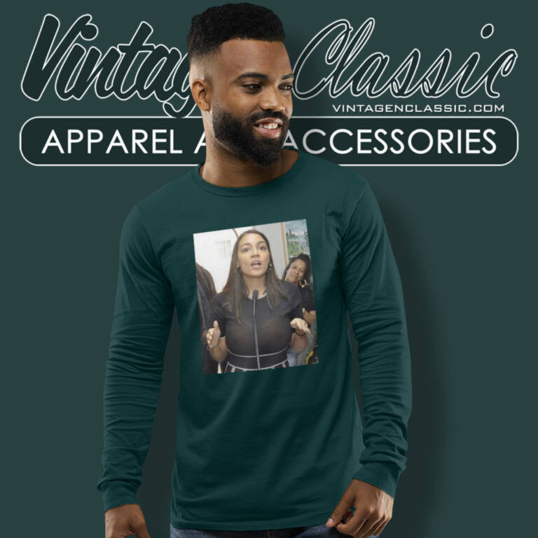 Aoc See Through Shirt Alexandria Ocasio Cortez Long Sleeve Tee Aoc See Through Shirt Alexandria Ocasio Cortez Long Sleeve Tee
