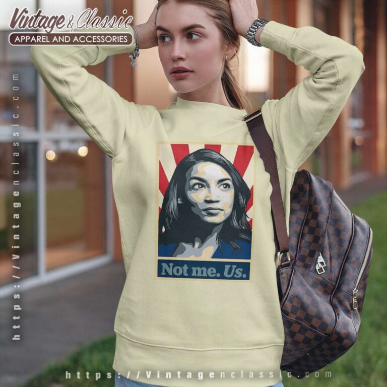 Aoc See Through Shirt Not Me Us Sweatshirt Aoc See Through Shirt Not Me Us Sweatshirt