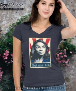 AOC See Through Shirt Not Me Us 6 Aoc See Through Shirt Not Me Us V Neck TShirt