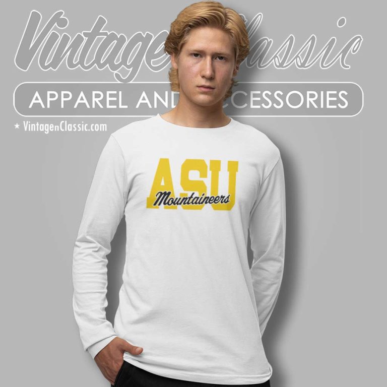 Appalachian State University Mountaineers Asu Long Sleeve Tee Appalachian State University Mountaineers Asu Long Sleeve Tee