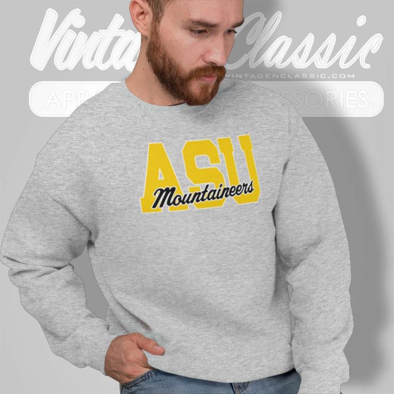 Appalachian State University Mountaineers Asu Sweatshirt Appalachian State University Mountaineers Asu Sweatshirt
