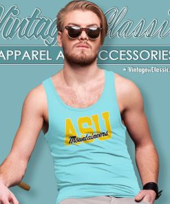 Appalachian State University Mountaineers ASU Shirt 5 Appalachian State University Mountaineers Asu Tank Top Racerback