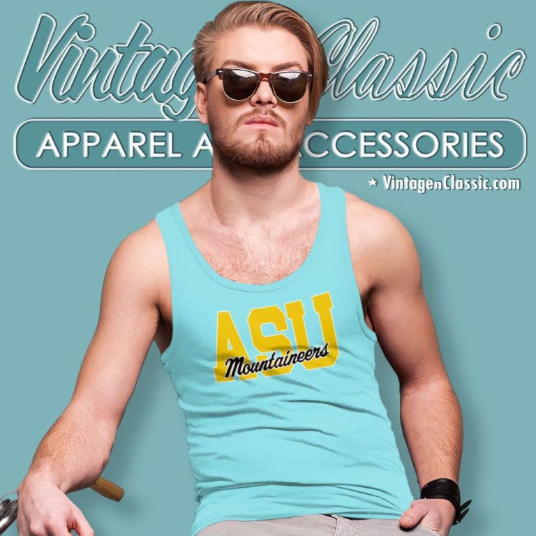 Appalachian State University Mountaineers Asu Tank Top Racerback Appalachian State University Mountaineers Asu Tank Top Racerback