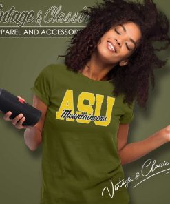 Appalachian State University Mountaineers ASU Shirt 6 Appalachian State University Mountaineers Asu Women TShirt
