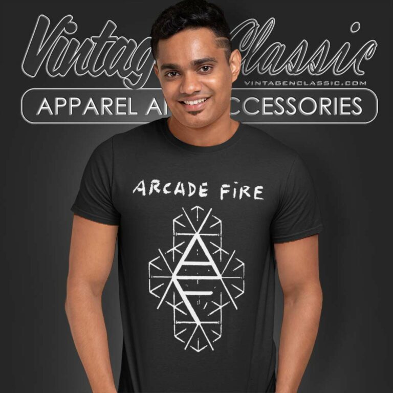 Arcade Fire Graphic Logo T Shirt Arcade Fire Graphic Logo T Shirt