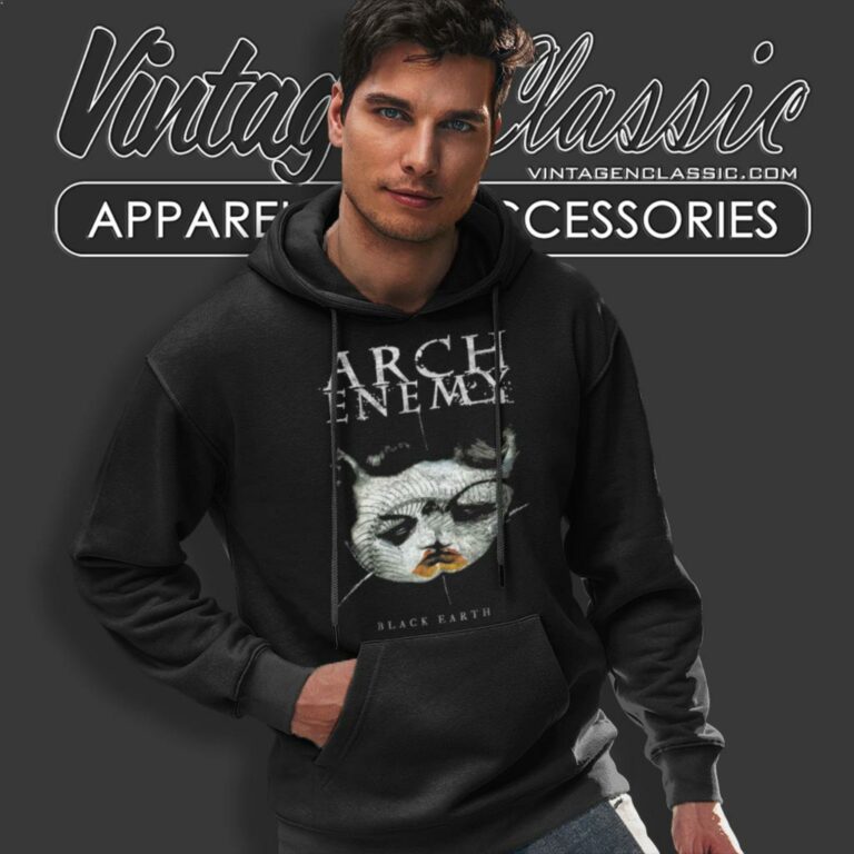 Arch Enemy Black Earth Hoodie Arch Enemy Black Earth Hoodie