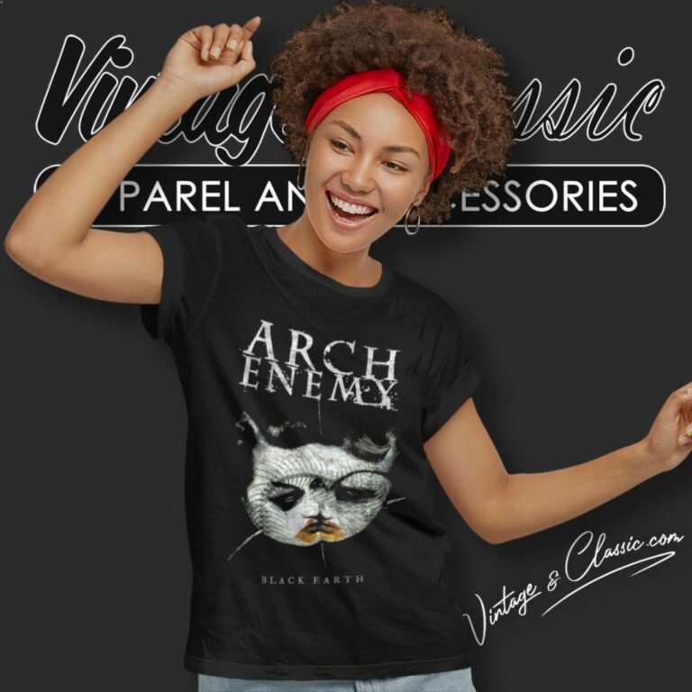 Arch Enemy Black Earth Women T Shirt Arch Enemy Black Earth Women T Shirt