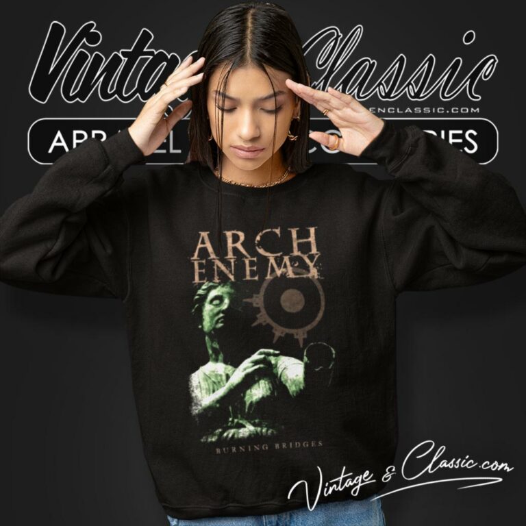 Arch Enemy Burning Bridges Sweatshirt Arch Enemy Burning Bridges Sweatshirt