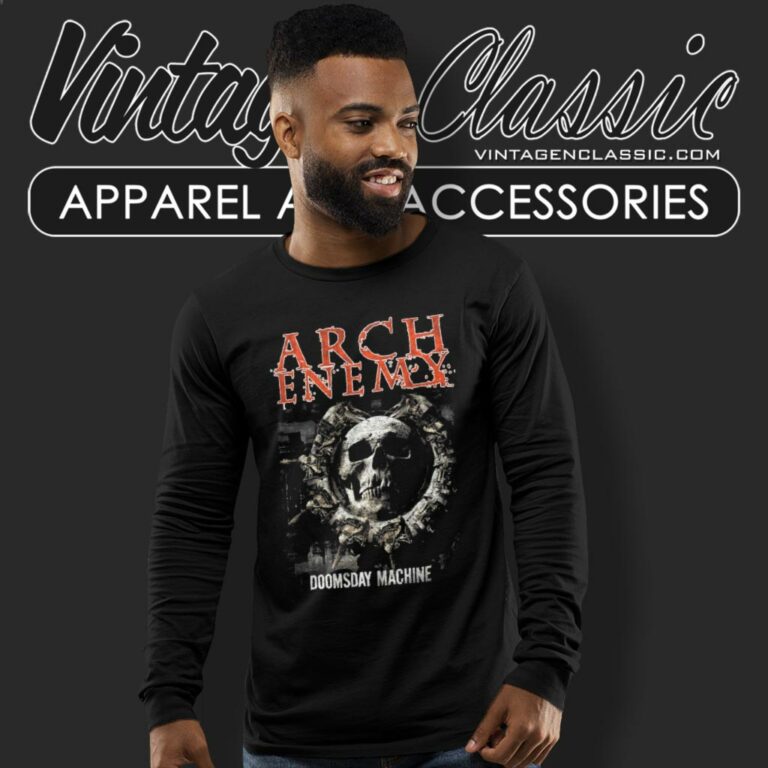 Arch Enemy Doomsday Machine Long Sleeve Tee Arch Enemy Doomsday Machine Long Sleeve Tee