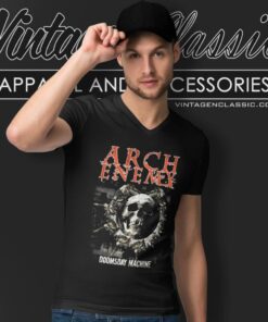 Arch Enemy Doomsday Machine V Neck TShirt