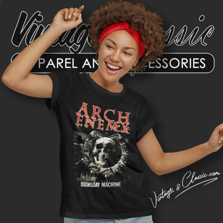 Arch Enemy Doomsday Machine Women T Shirt Arch Enemy Doomsday Machine Women T Shirt