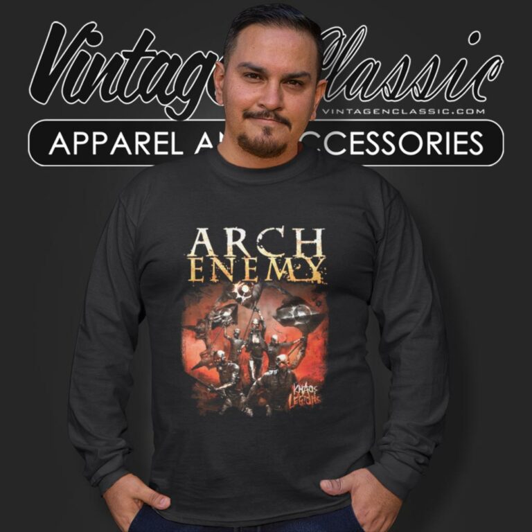 Arch Enemy Khaos Legions Long Sleeve Tee Arch Enemy Khaos Legions Long Sleeve Tee