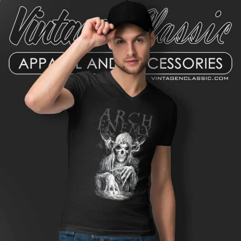 Arch Enemy Mmxx V Neck TShirt Arch Enemy Mmxx V Neck TShirt