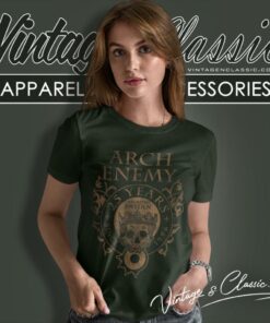 Arch Enemy Shirt 25 Years Pocket Crest Women T Shirt