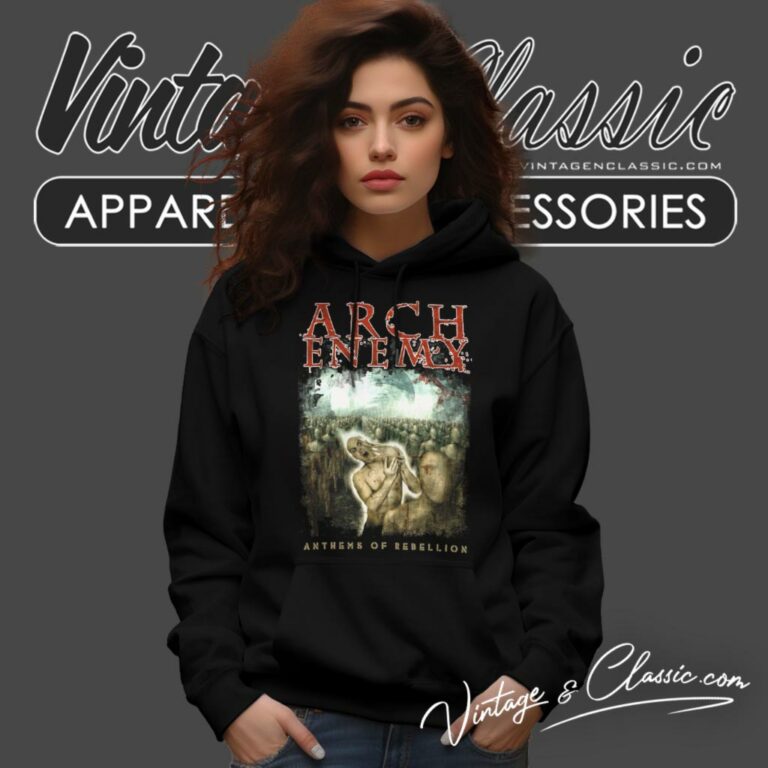 Arch Enemy Shirt Anthems Of Rebellion Hoodie Arch Enemy Shirt Anthems Of Rebellion Hoodie