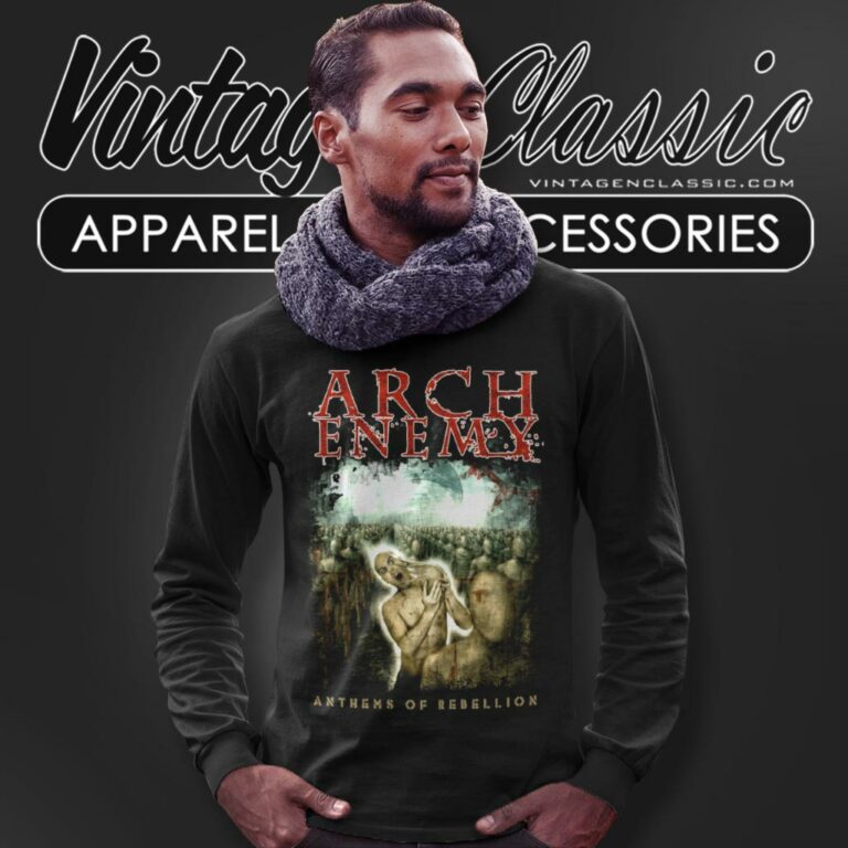 Arch Enemy Shirt Anthems Of Rebellion Long Sleeve Tee Arch Enemy Shirt Anthems Of Rebellion Long Sleeve Tee