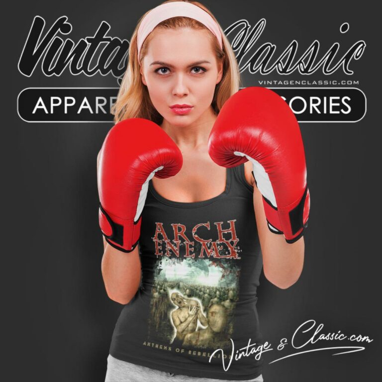 Arch Enemy Shirt Anthems Of Rebellion Tank Top Racerback Arch Enemy Shirt Anthems Of Rebellion Tank Top Racerback