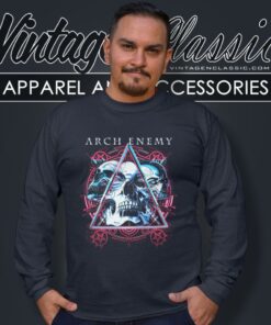 Arch Enemy Shirt Enter The Machine Long Sleeve Tee
