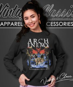 Arch Enemy Shirt Handshake With Hell Sweatshirt