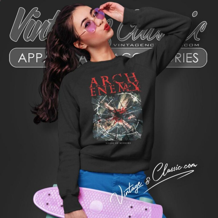 Arch Enemy Shirt House Of Mirrors Sweatshirt Arch Enemy Shirt House Of Mirrors Sweatshirt