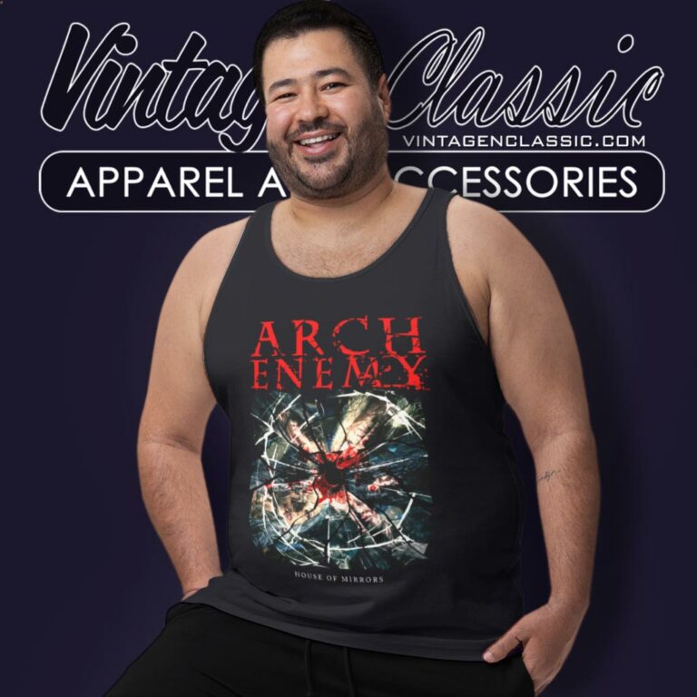 Arch Enemy Shirt House Of Mirrors Tank Top Racerback Arch Enemy Shirt House Of Mirrors Tank Top Racerback