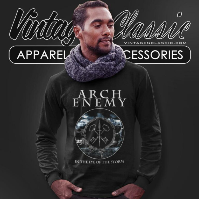 Arch Enemy Shirt In The Eye Of The Storm Long Sleeve Tee Arch Enemy Shirt In The Eye Of The Storm Long Sleeve Tee