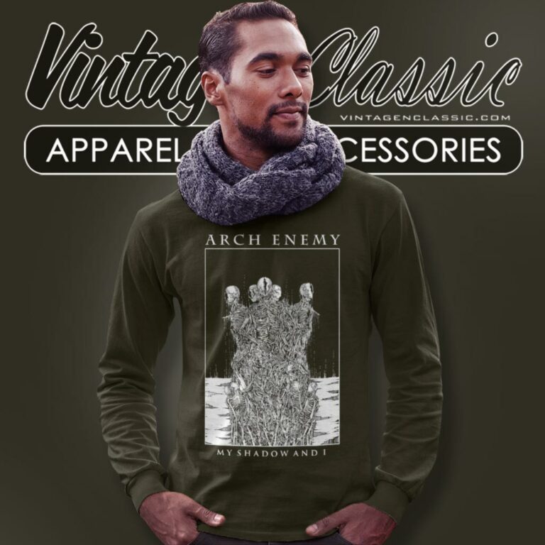 Arch Enemy Shirt My Shadow And I Long Sleeve Tee Arch Enemy Shirt My Shadow And I Long Sleeve Tee